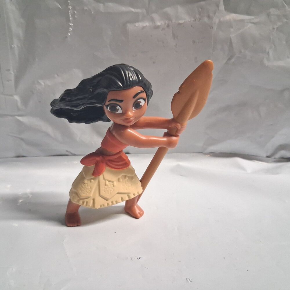 Moana 2021 Disney Princess #3 Moana McDonalds Happy Meal Toy Action Figure